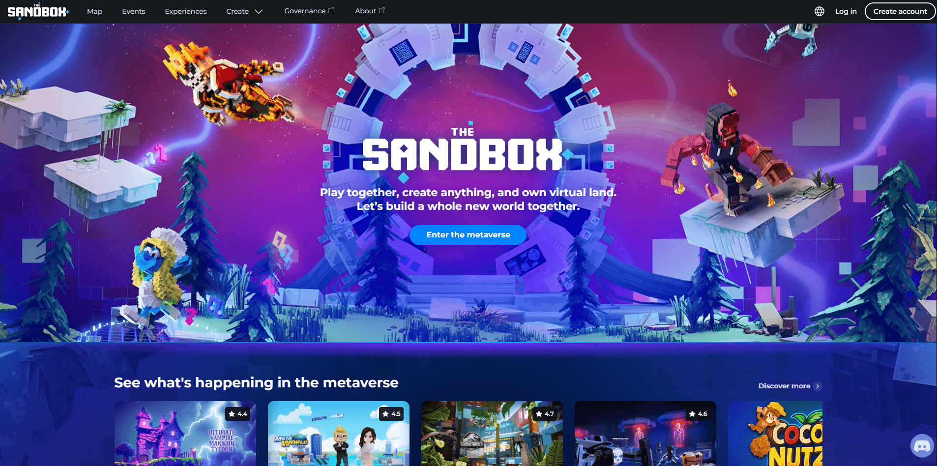 sandbox gamesite