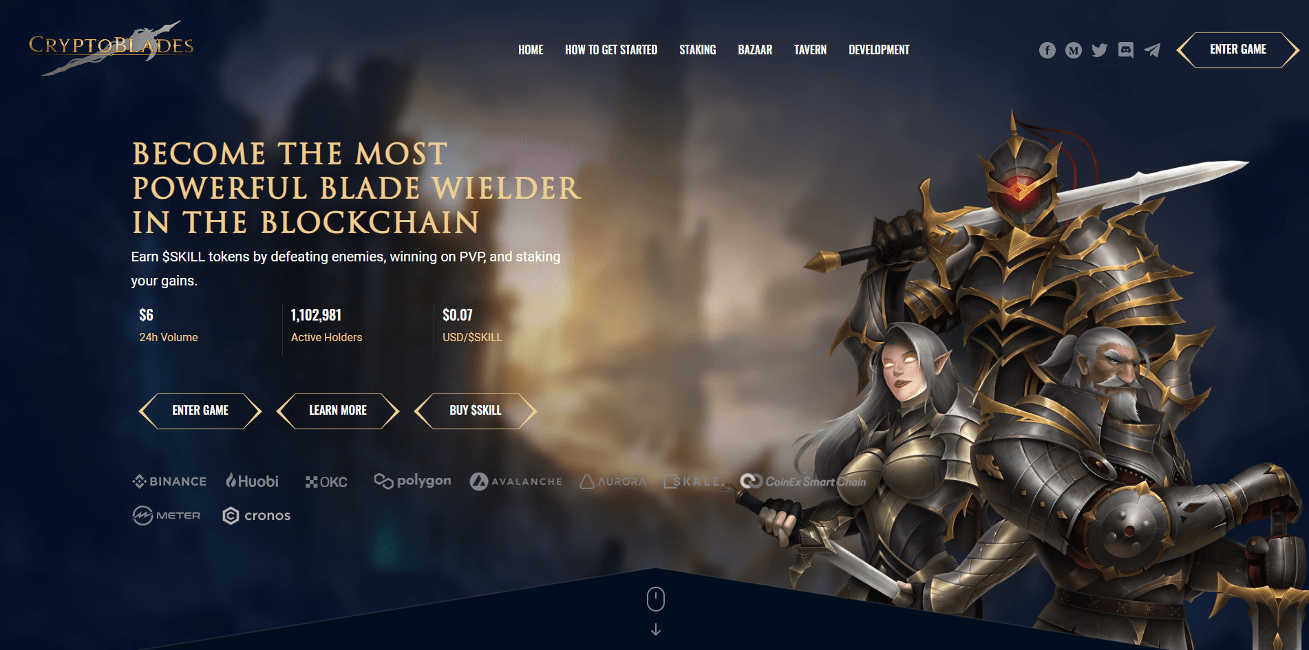 cryptoblades game site