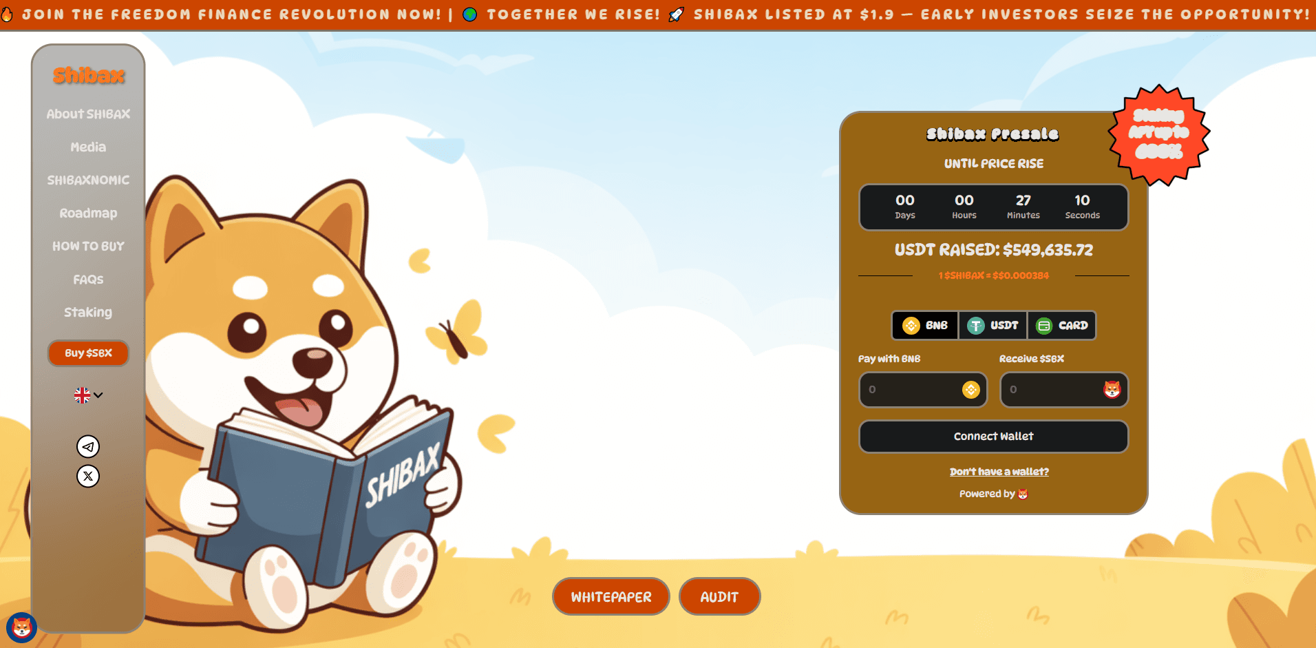 Shibax Presale