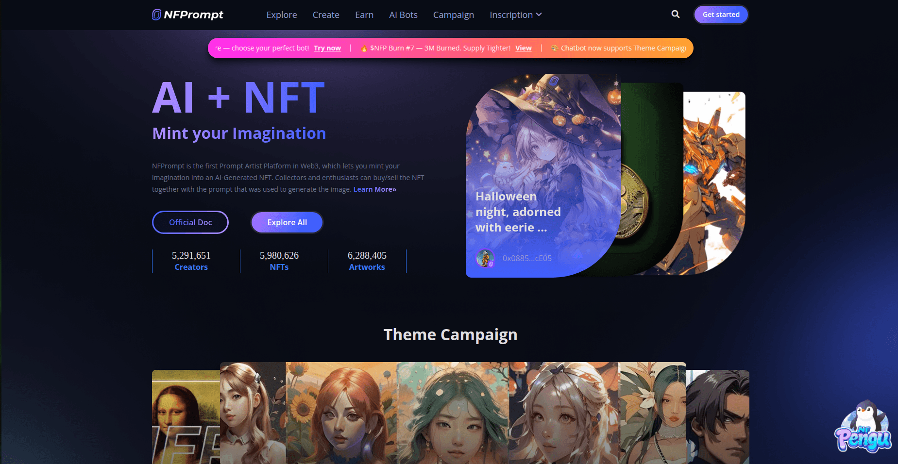 AI NFT Marketplace